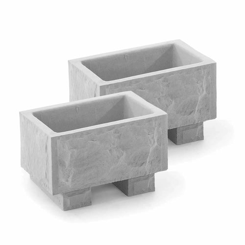 Small Stone troughs (inc feet) - Stone trough - Signature Statues - Made in England, UK - Trough Planter