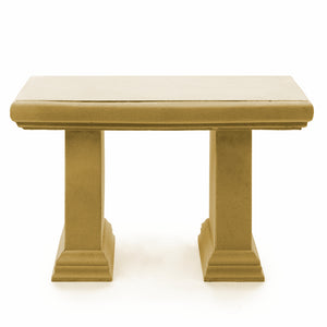 Tiered Stone Bench - Stone Benches - Signature Statues - Made in England , UK 
