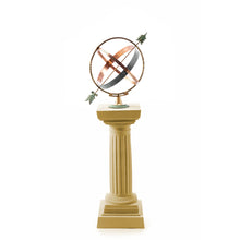Load image into Gallery viewer, Verdi Green Traditional Roman Column Armillary - Armillaries - Signature Statues - Made in England, UK 