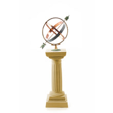 Load image into Gallery viewer, Verdi Green Traditional Roman Column Armillary - Armillaries - Signature Statues - Made in England, UK