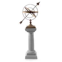 Load image into Gallery viewer, Western Hemispherian Roman Column Armillary- Armillaries - Signature Statues - Made in England