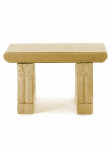 Orchard Bench - Stone Bench - Signature Statues - Made in England, UK 