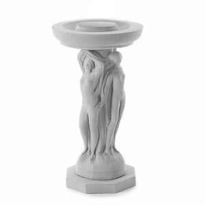Three Graces Sundial Plinth - Sundial - Signature Statues - Made in England