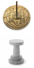 Load image into Gallery viewer, Brass Sundial - Sundial Plinth - Sundial - Made in England - Signature Statues
