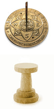 Load image into Gallery viewer, Brass Sundial - Sundial Plinth - Sundial - Made in England - Signature Statues