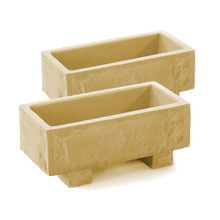 Load image into Gallery viewer, Large Stone Troughs  (inc feet) - Stone Troughs- Signature Statues - Made in England, UK  - Trough Planter