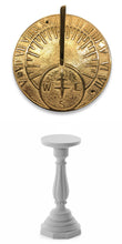 Load image into Gallery viewer, Large Round Compass Sundial - Sundial - Sundial Plinth - Signature Statues