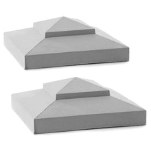 Load image into Gallery viewer, Large Pointed Caps Pair - Signature Statues - Made in England, UK