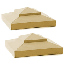 Load image into Gallery viewer, Large Pointed Caps Pair - Signature Statues - Made in England, UK