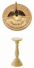Load image into Gallery viewer, Brass Sundial - Sundial Plinth - Sundial - Made in England - Signature Statues