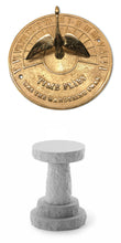 Load image into Gallery viewer, Brass Sundial - Sundial Plinth - Sundial - Made in England - Signature Statues