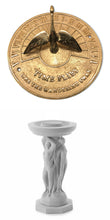 Load image into Gallery viewer, Three Graces Sundial Plinth - Sundial - Signature Statues - Made in England