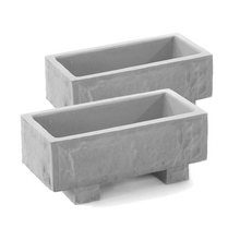 Load image into Gallery viewer, Large Stone Troughs (inc feet) - Signature Statues - Made in England, UK  - Trough Planter