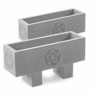 Large County Trough (inc feet) - Stone Troughs - Signature Statues - Made in England, UK  - Trough Planter