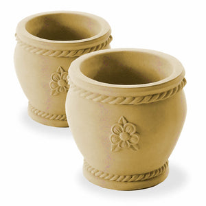 Garden Rose Tub Planter - Stone planters- Signature Statues - Made in England, UK 